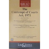 Law & Justice Publishing Co's Contempt of Courts Act, 1971 Bare Act 2024